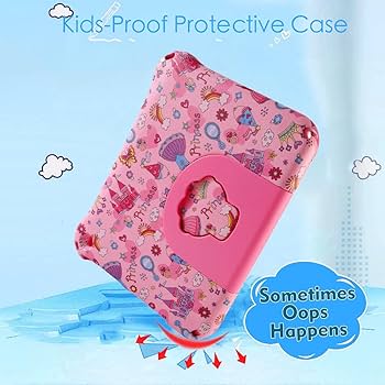 Amazon.co.jp: Fire HD 10 2021 2023タブレットケース キッズ FunnyWin